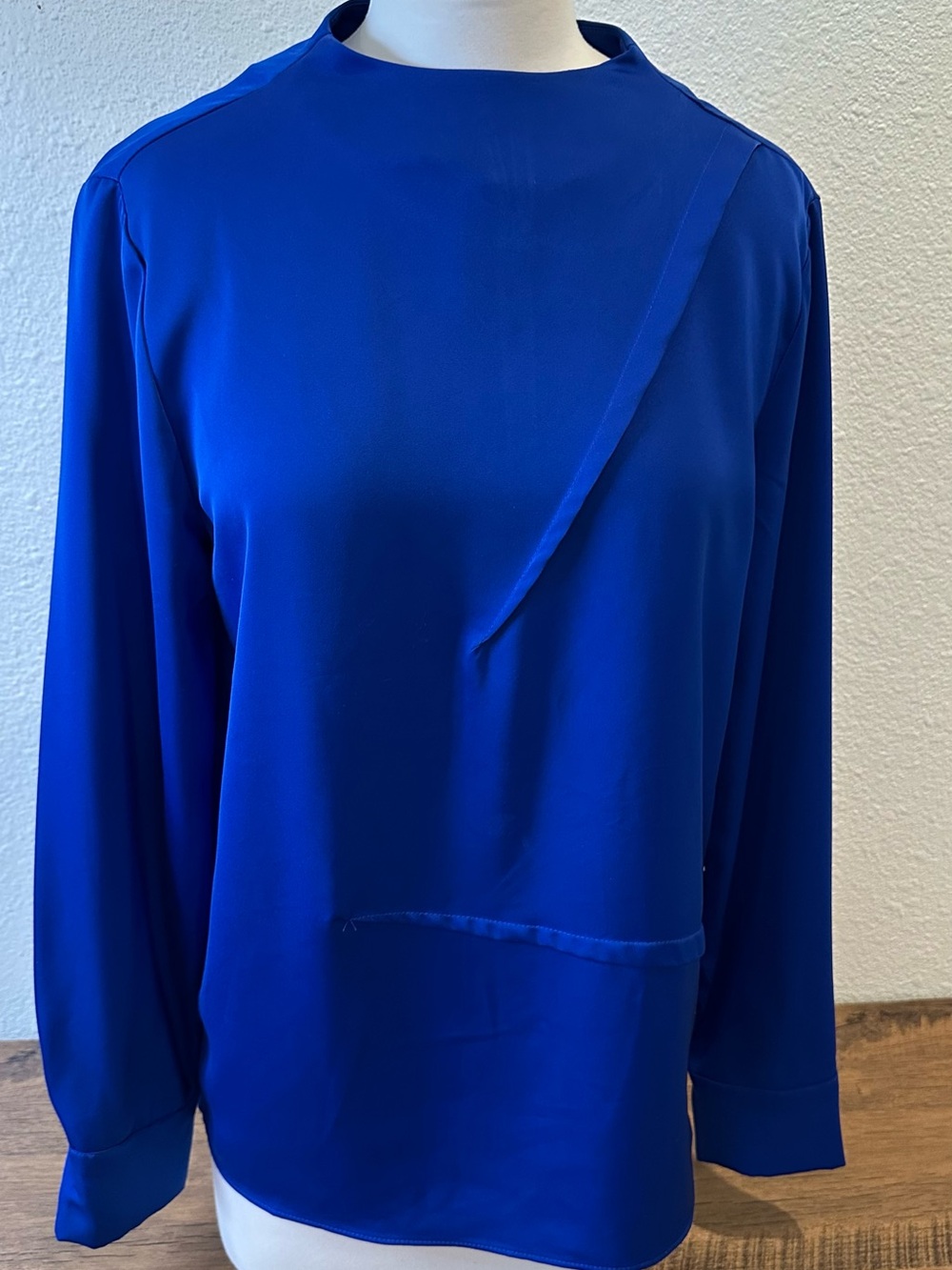 MOTF Royal Blue Long Sleeve Camisole Top
